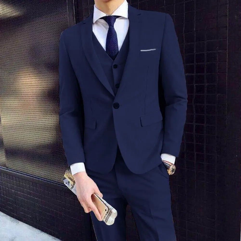 Ensemble 2 pièces Costume d'affaires de luxe pour hommes