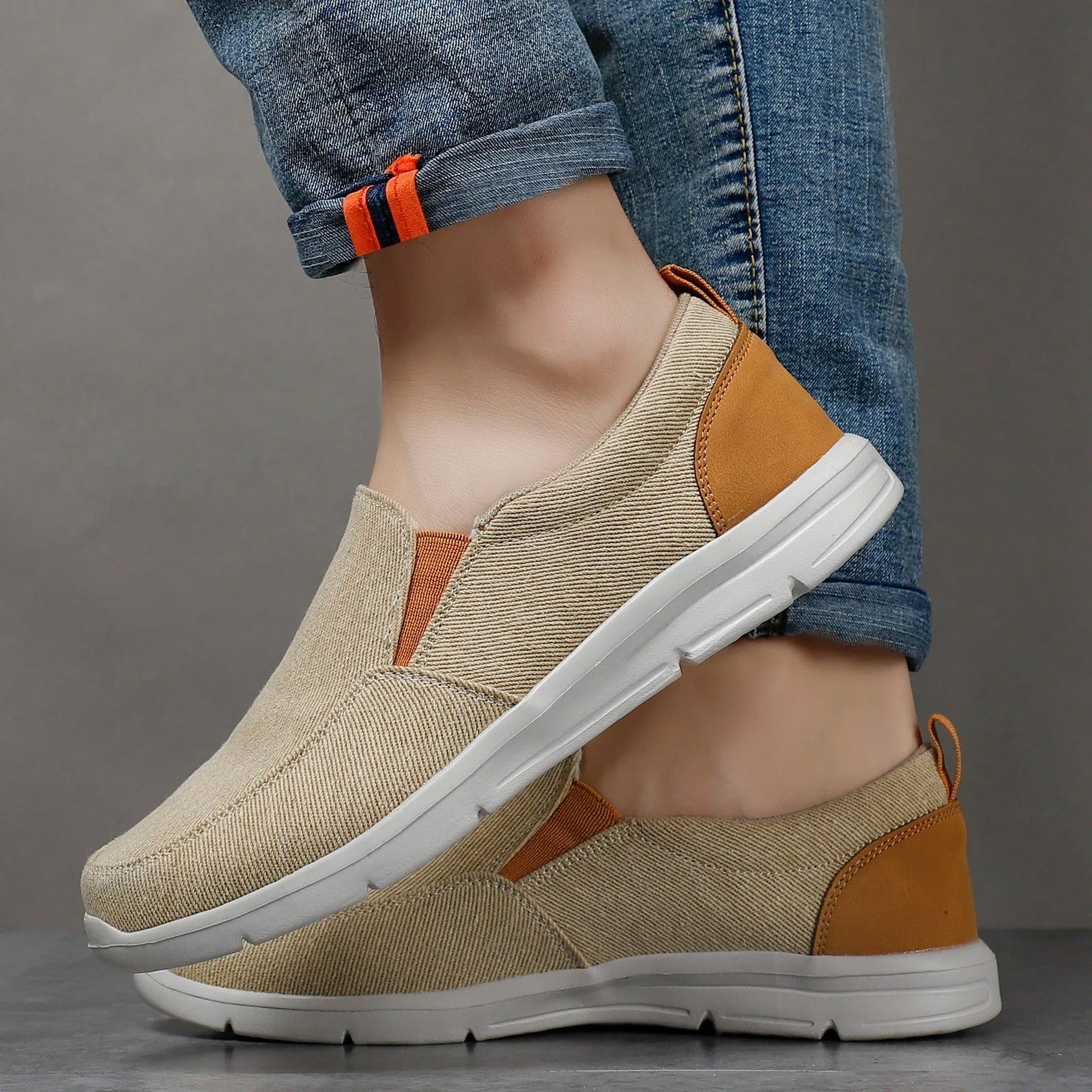 Chaussures d'été en toile pour hommes