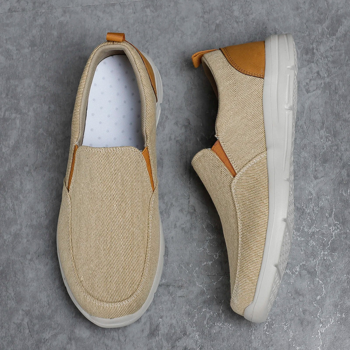 Chaussures d'été en toile pour hommes