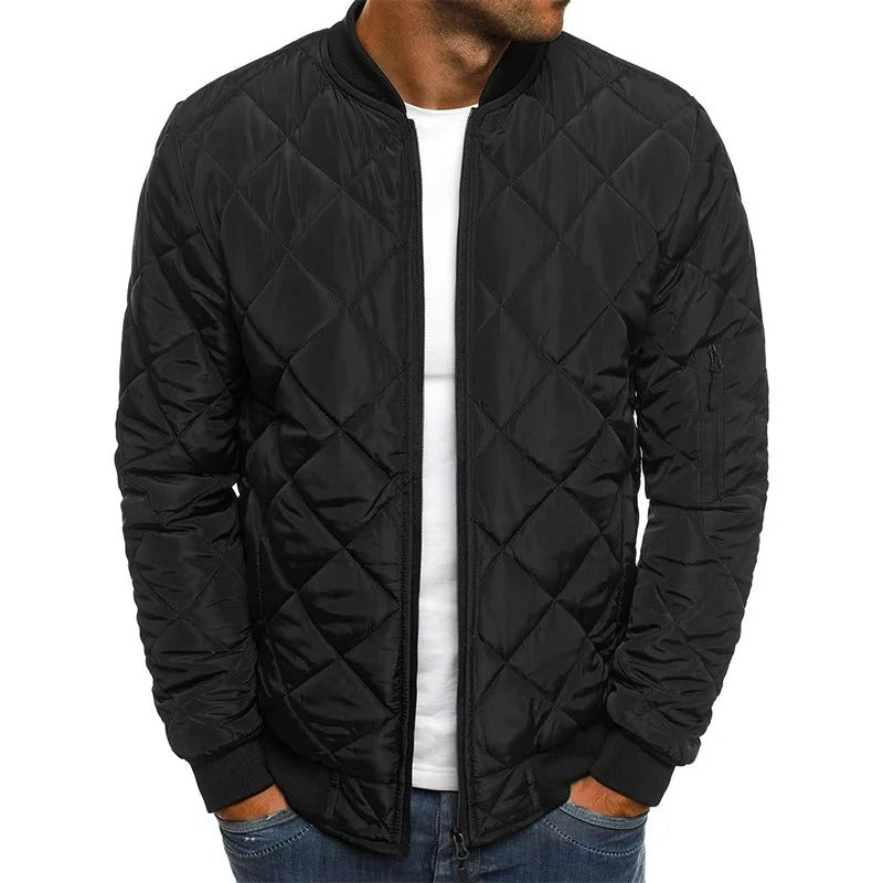 Veste bombardier matelassée pour hommes