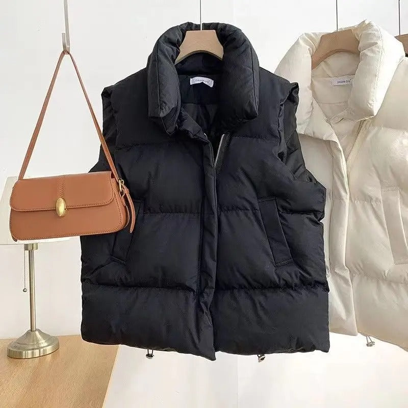 Gilet en duvet chaud pour femmes