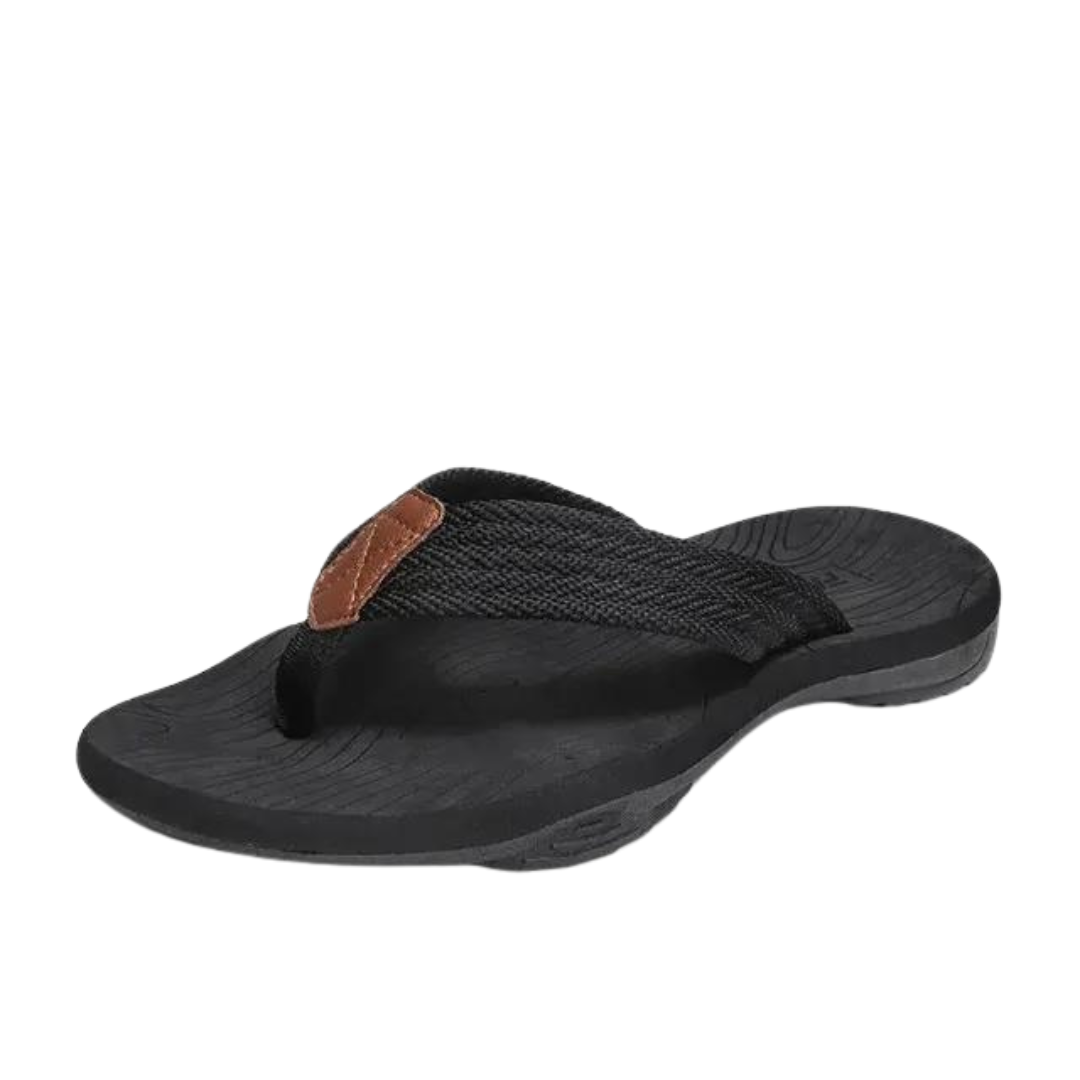 Pantoufles d'extérieur souples pour hommes