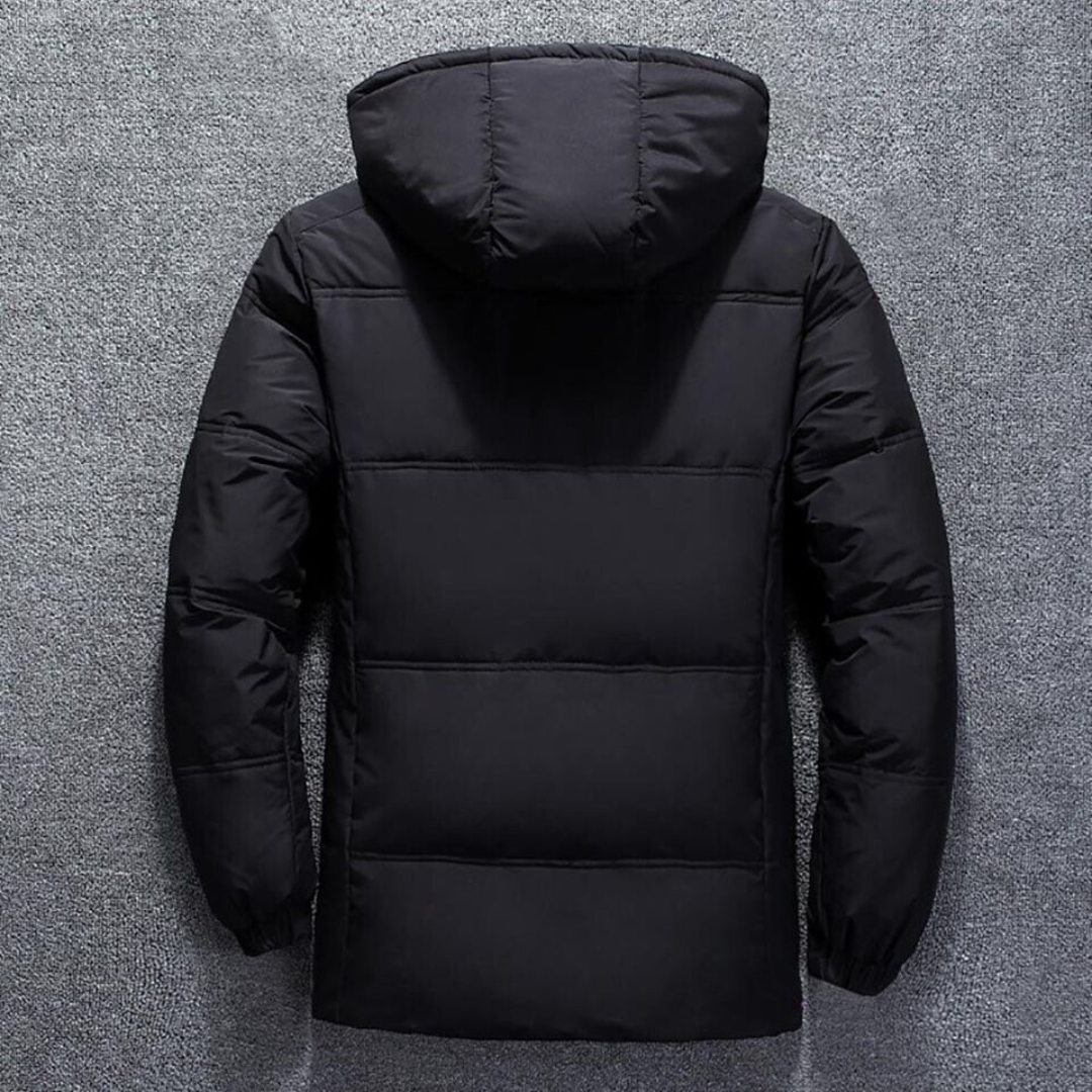 Veste chaude à capuche pour hommes