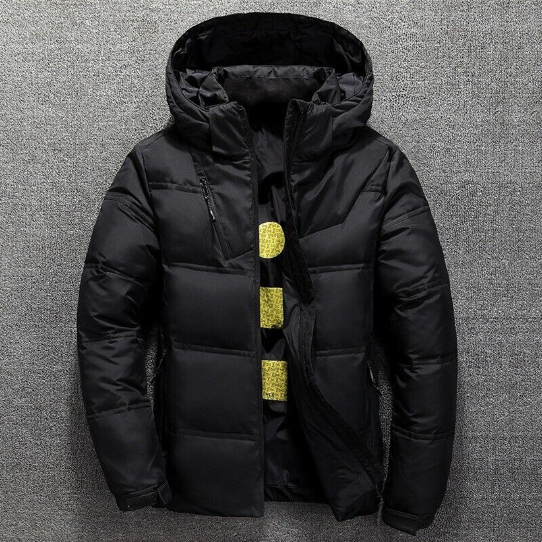 Veste chaude à capuche pour hommes