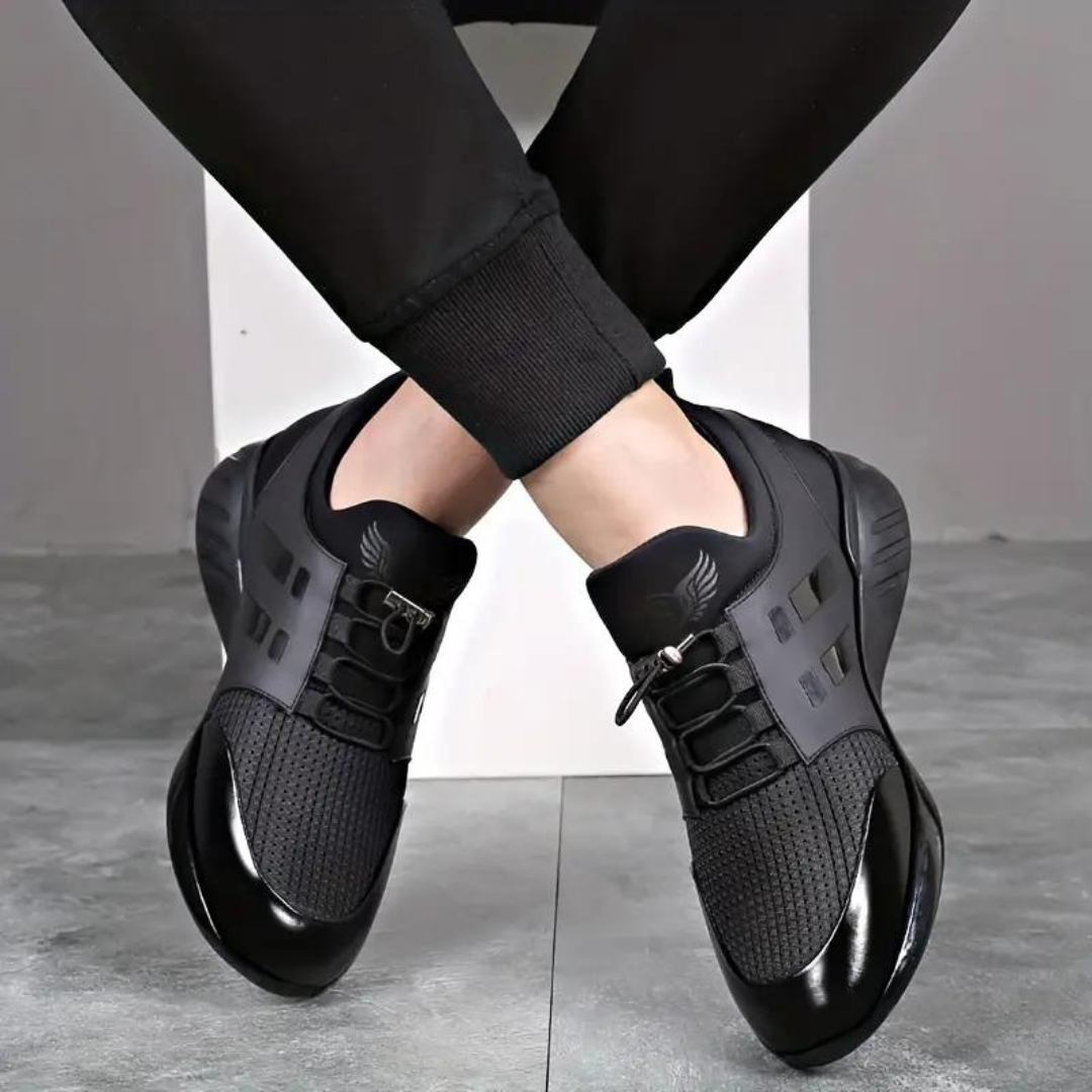 Chaussures en cuir à hauteur variable pour hommes
