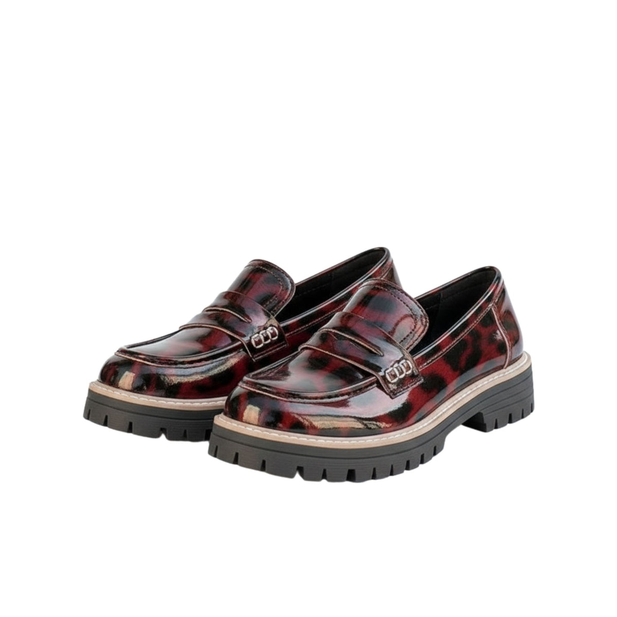 Mocassins Femmes à Plateforme Moderne