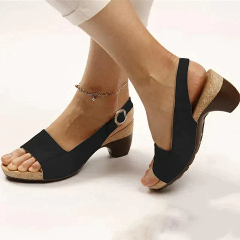 Variant image for Sandales Femmes Orthopédiques Confortables Ergonomiques Synthétiques-8