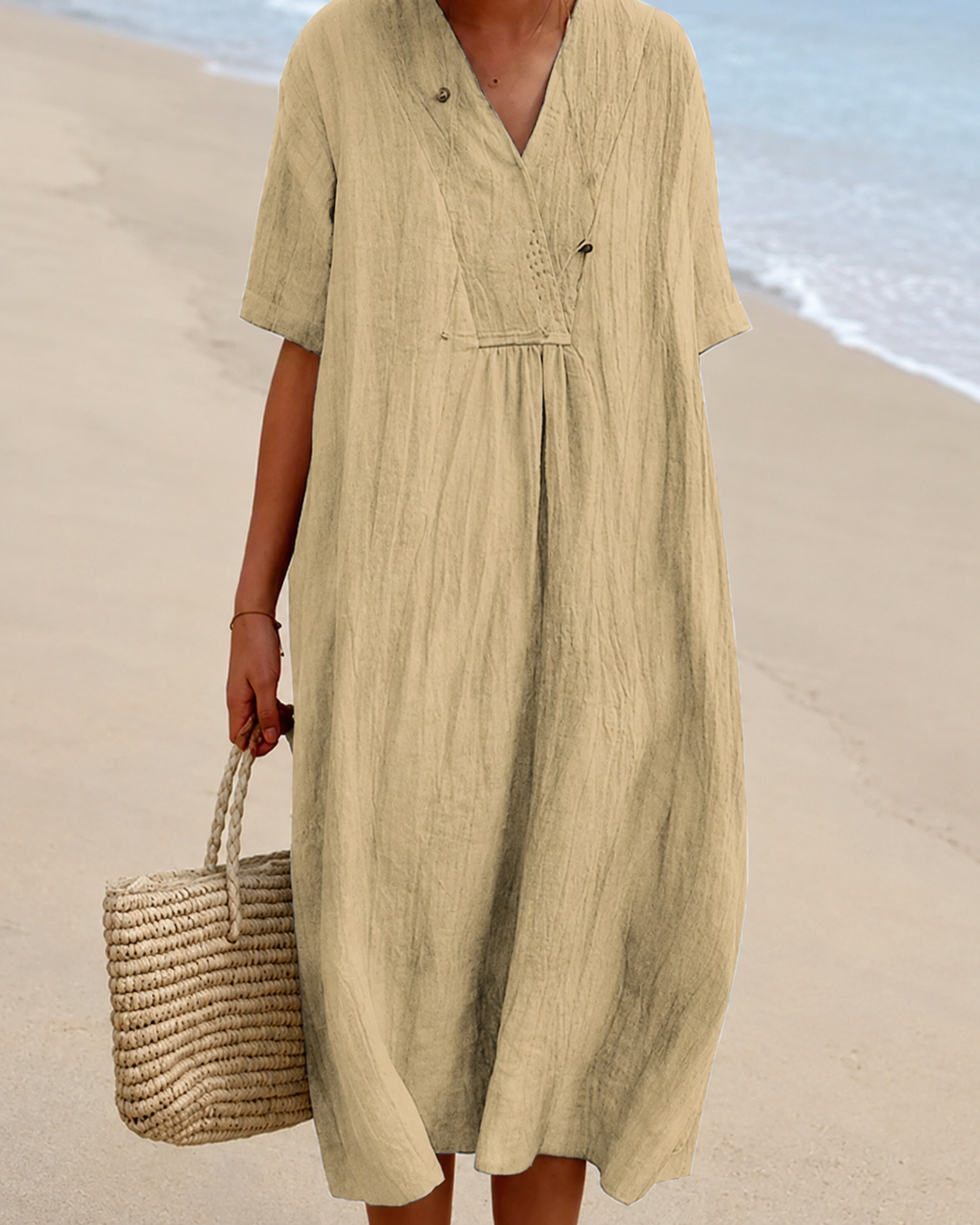 Robe Ample Femme Vintage Chic