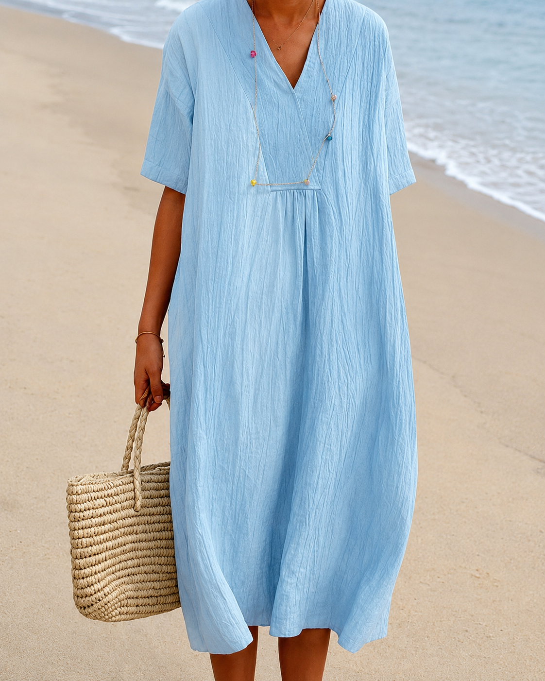 Robe Ample Femme Vintage Chic