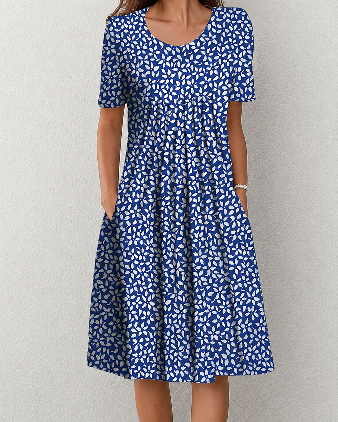 Robe d'été à fleurs pour femmes