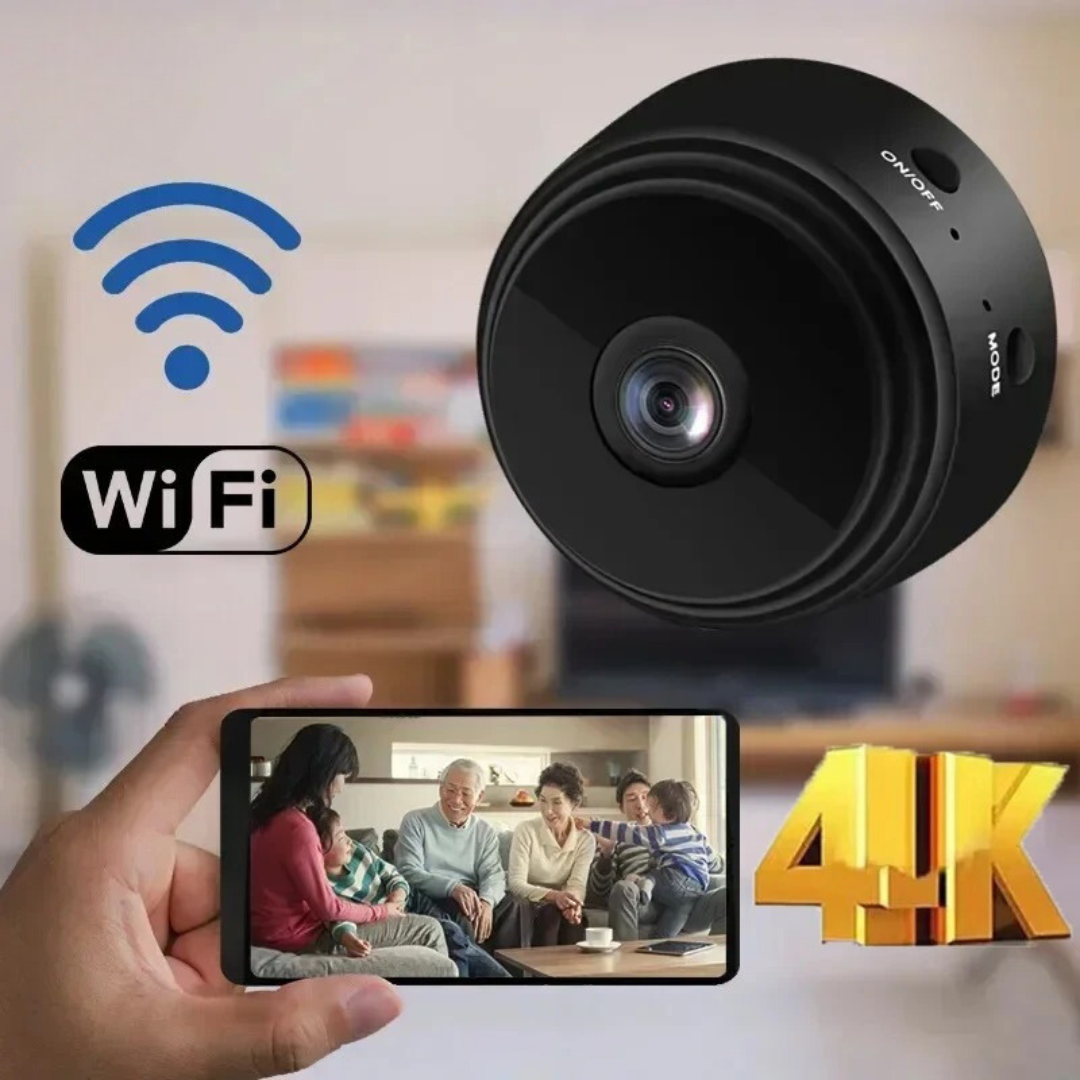 Caméra de sécurité sans fil 1080P HD compacte