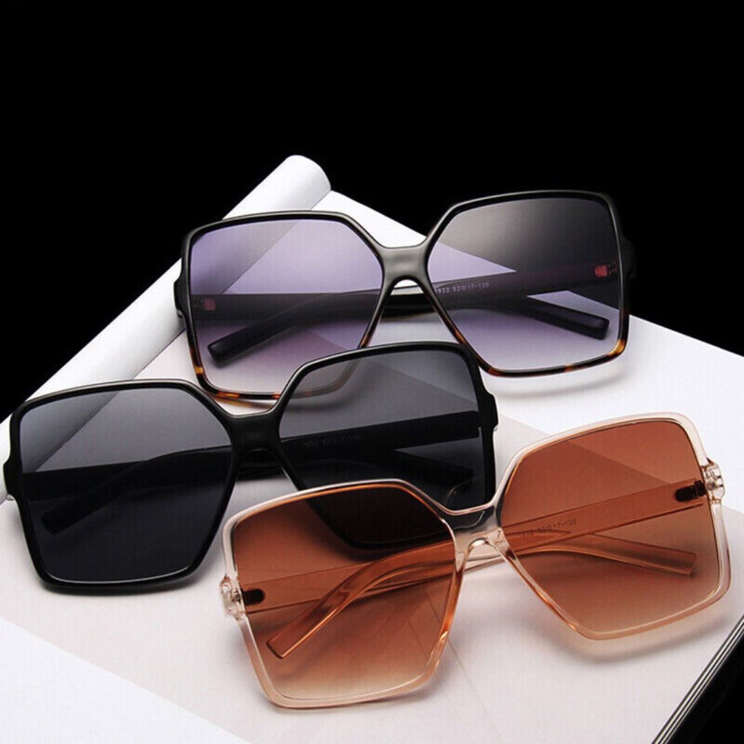 Lunettes de soleil carrées surdimensionnées