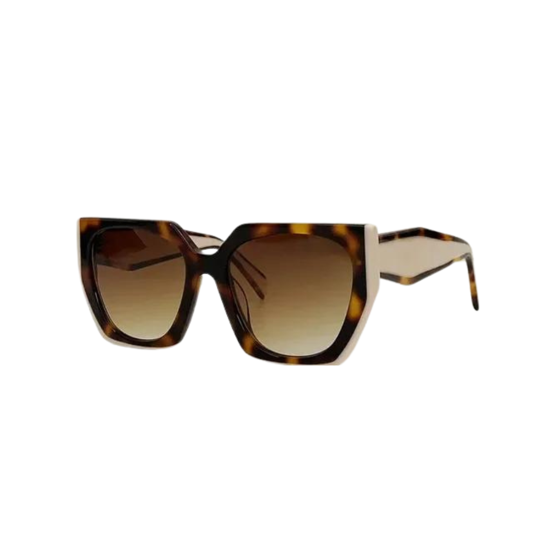 Lunettes de soleil rondes à œil de chat