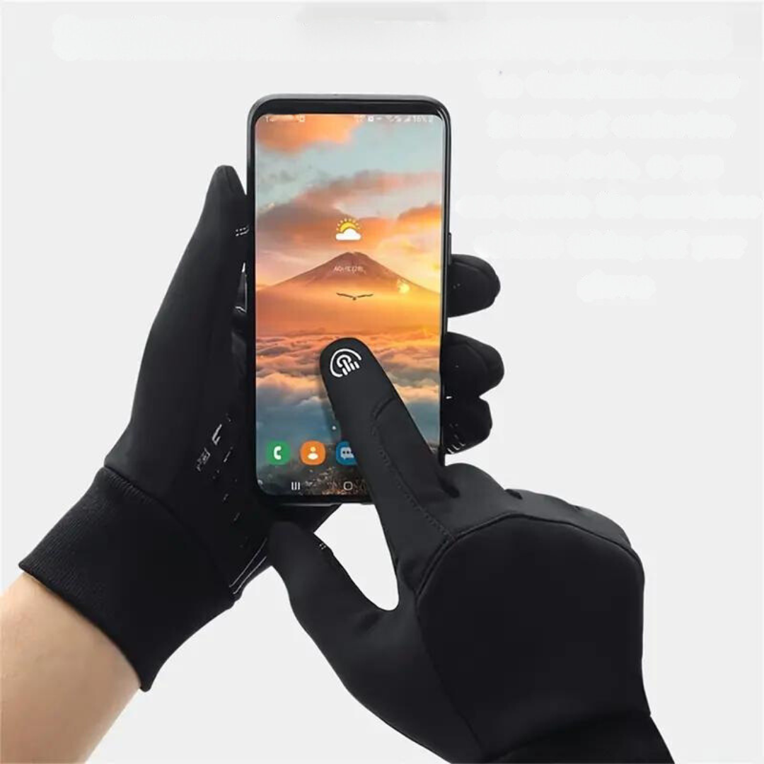 Gants d'hiver imperméables à écran tactile