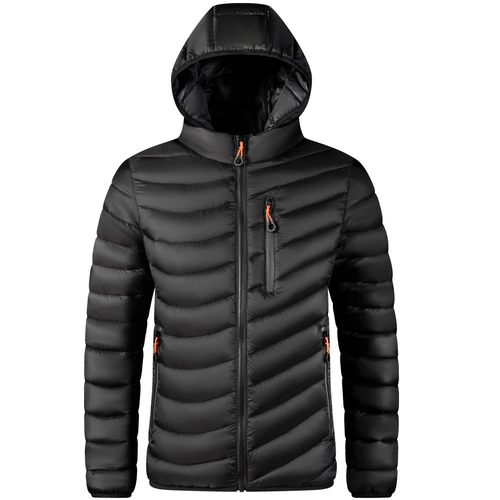 Veste légère en coton matelassé pour hommes