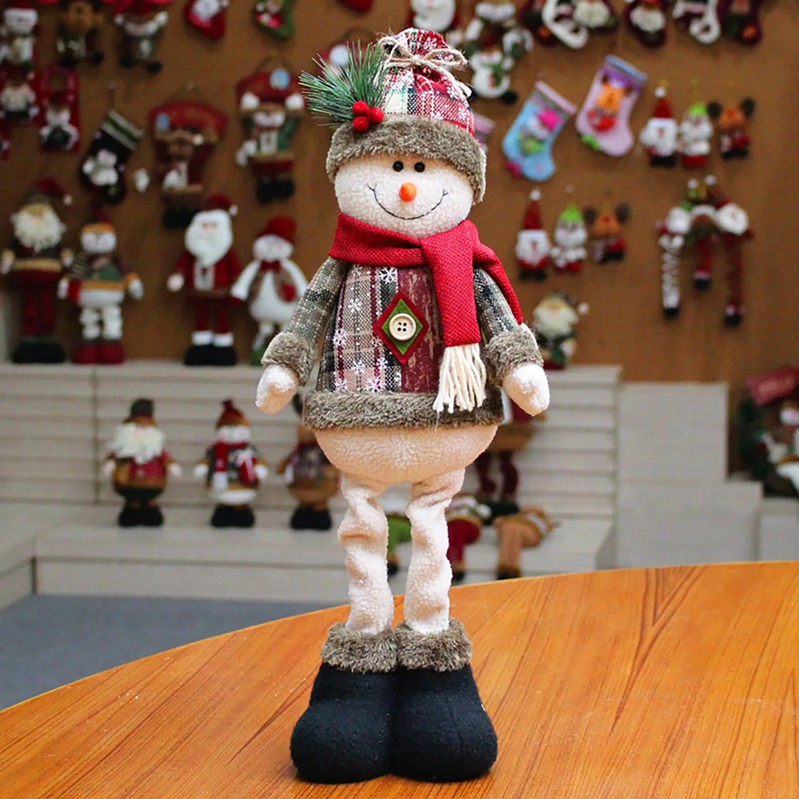 Poupée de Noël télescopique