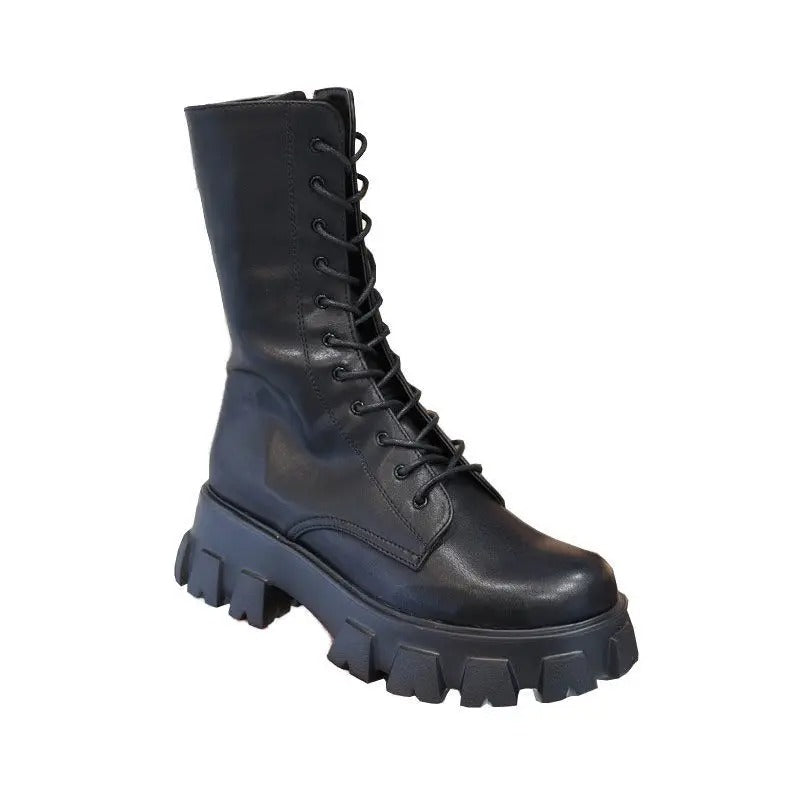 Bottes à lacets pour femmes