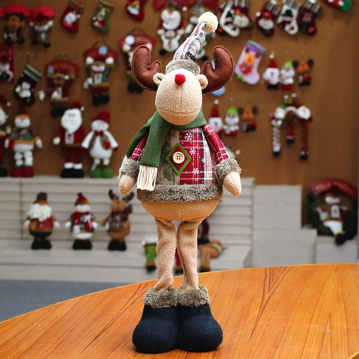 Poupée de Noël télescopique