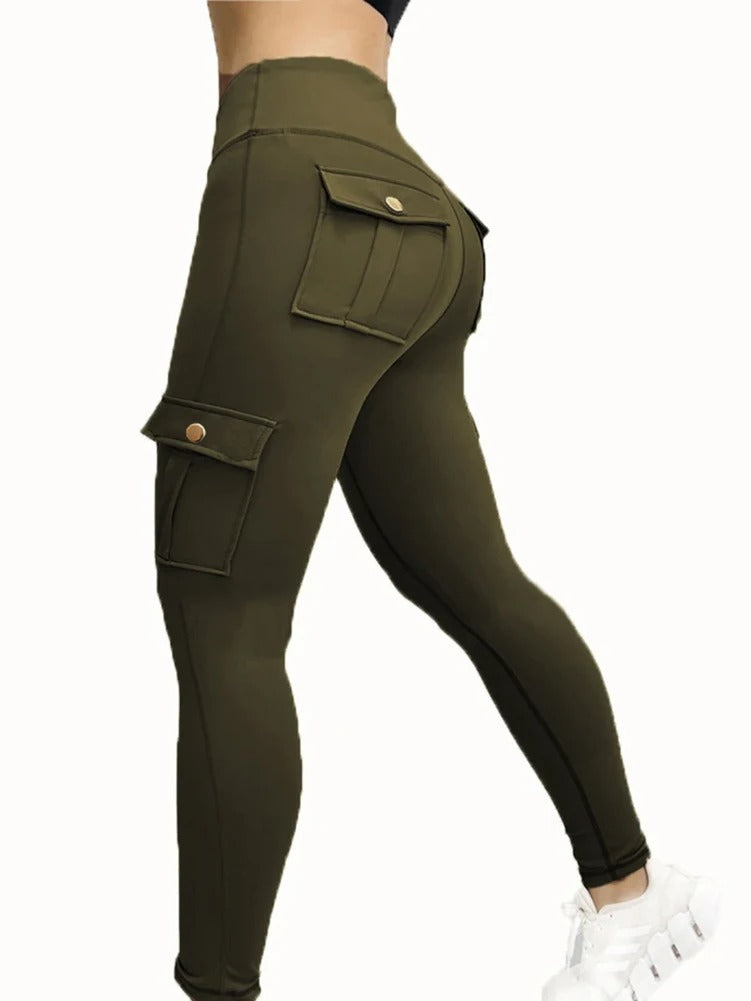 Pantalon de fitness taille haute pour femmes