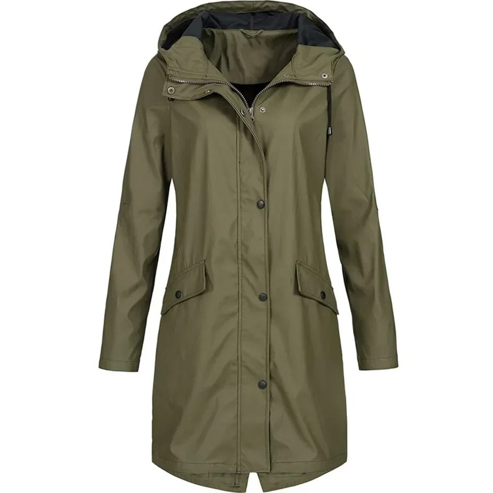 Trench-Coat Coupe-Vent pour Femme