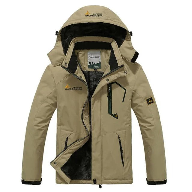 Veste coupe-vent d'hiver pour hommes