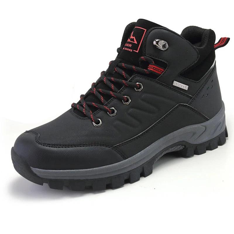 Bottes de randonnée en peluche pour hommes