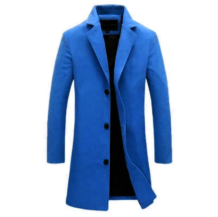 Manteau d'affaires ajusté pour hommes