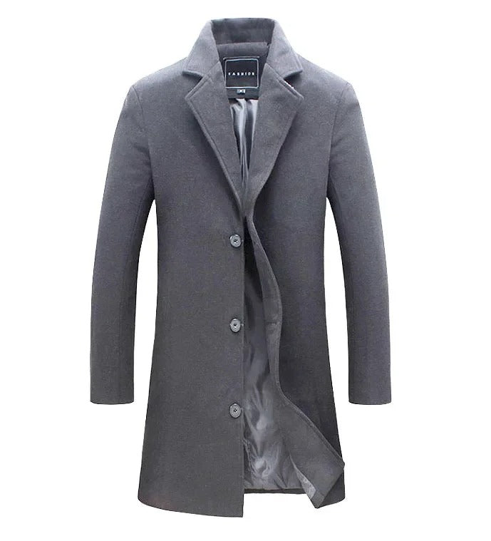 Manteau d'affaires ajusté pour hommes