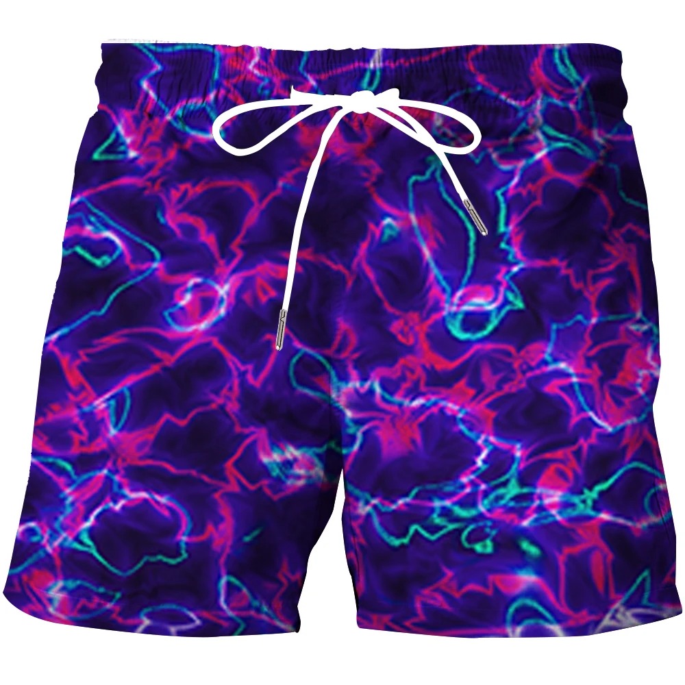 Short à motif 3D pour hommes