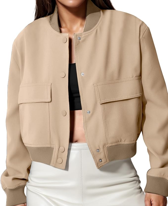 Veste bombardier Varsity pour femmes