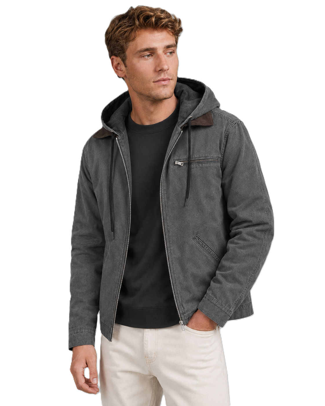 Veste Bomber d'Hiver pour Hommes Style Moderne