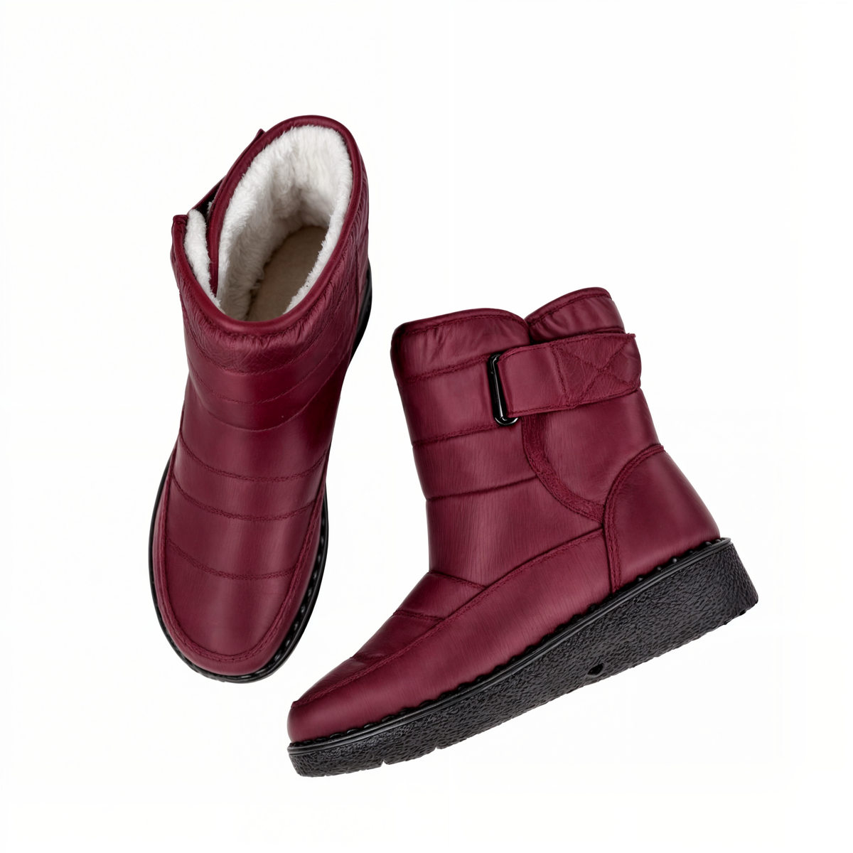 Bottes de neige imperméables antidérapantes pour femmes