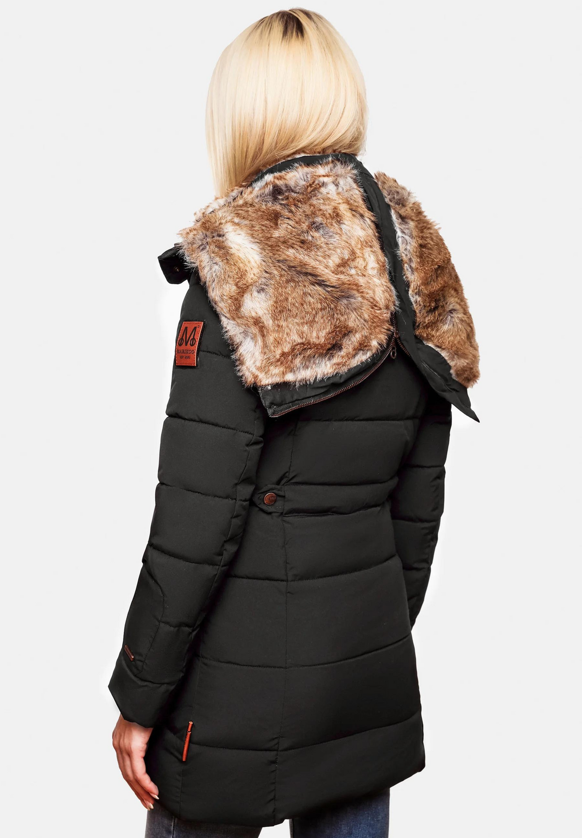 Veste chaude en coton matelassé pour femmes