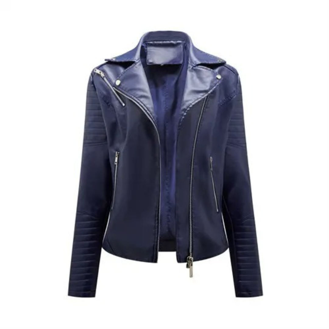 Veste en cuir pour femmes
