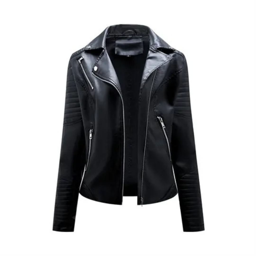 Veste en cuir pour femmes