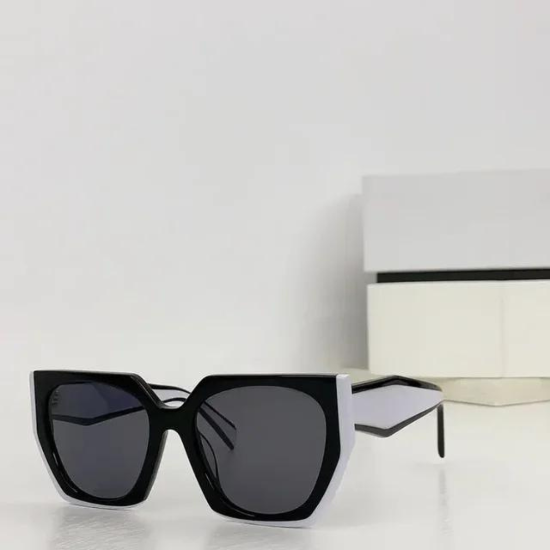 Lunettes de soleil rondes à œil de chat