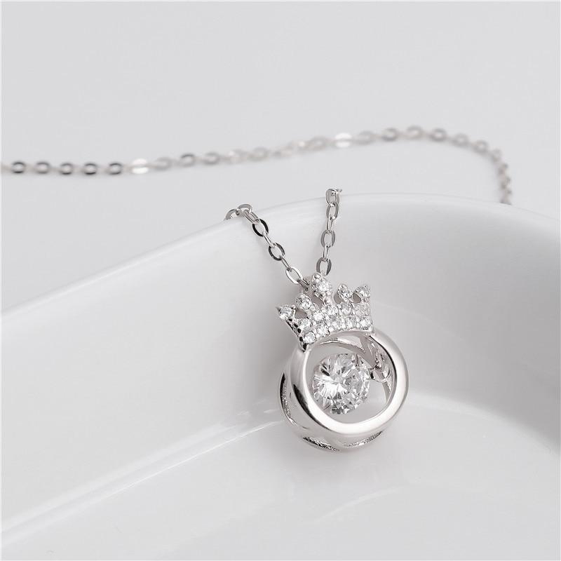 Collier Couronne dansante