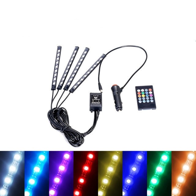Lumière d'ambiance pour voiture