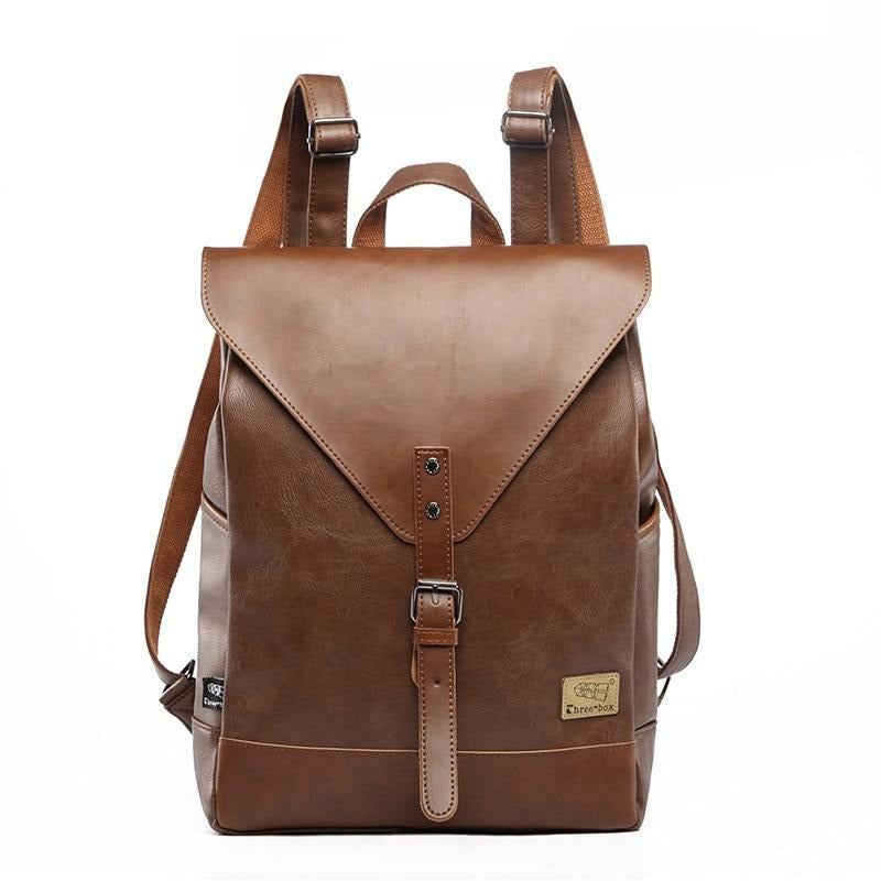Sac à dos vintage en faux cuir