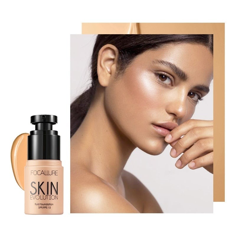 FOCALLURE | Base Face Fond de teint liquide
