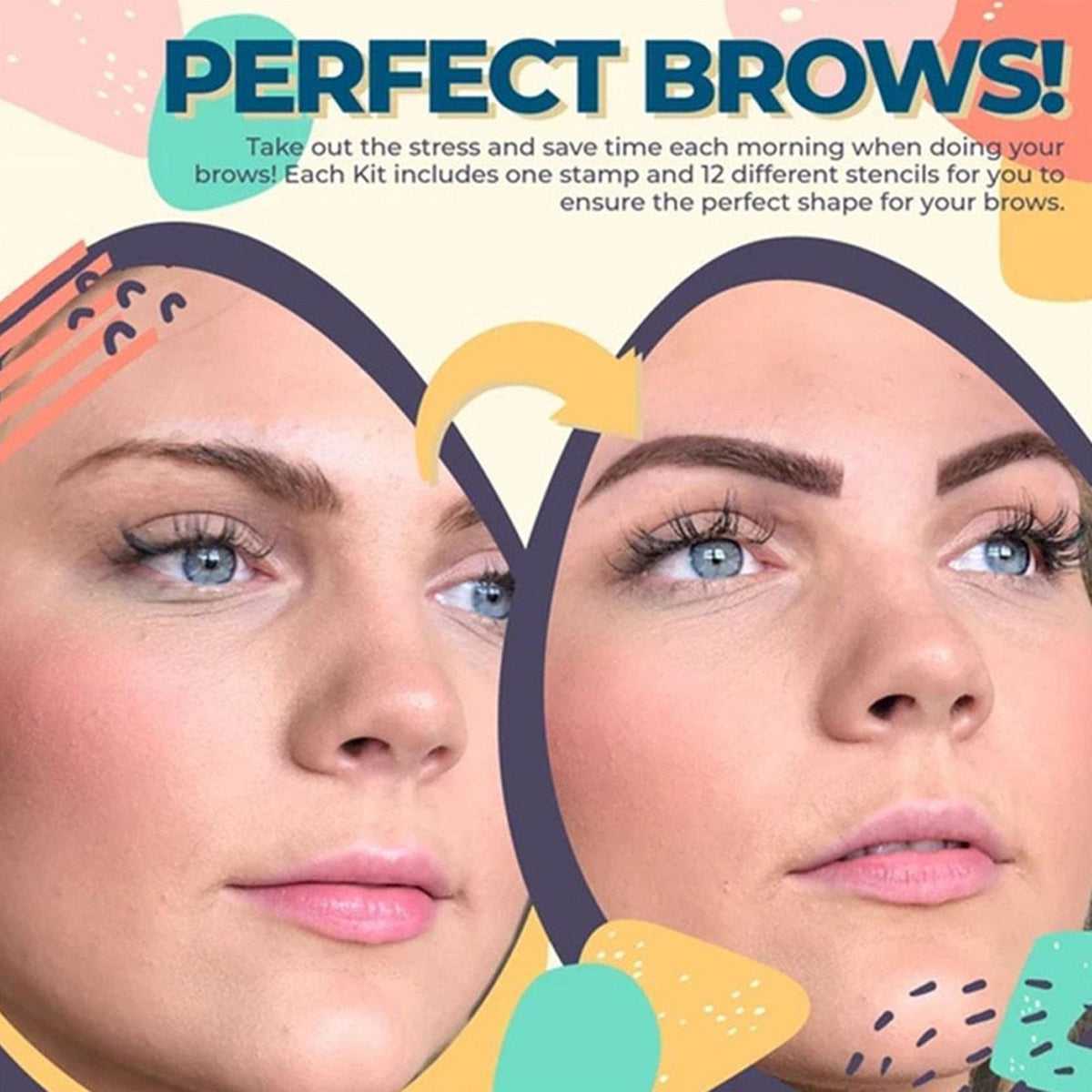 Kit de mise en forme des sourcils en une étape