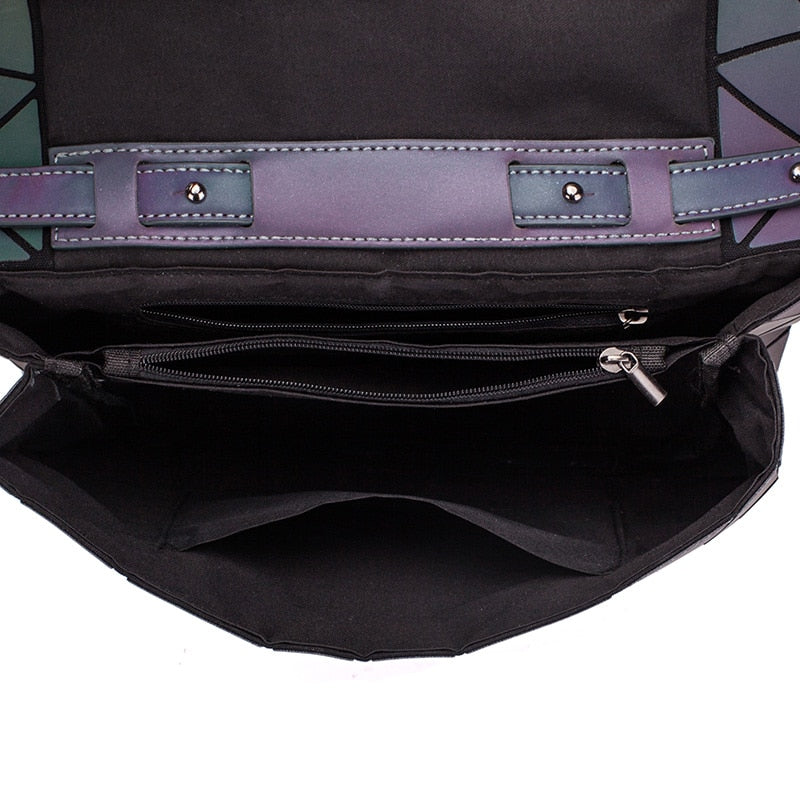 Sac à main géométrique lumineux