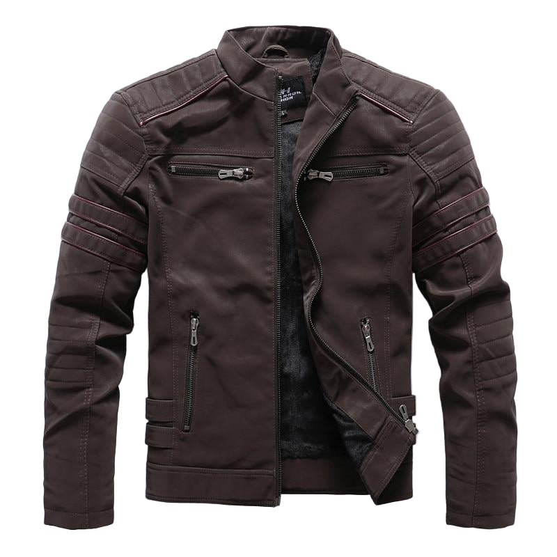 Veste de moto à col montant de haute qualité