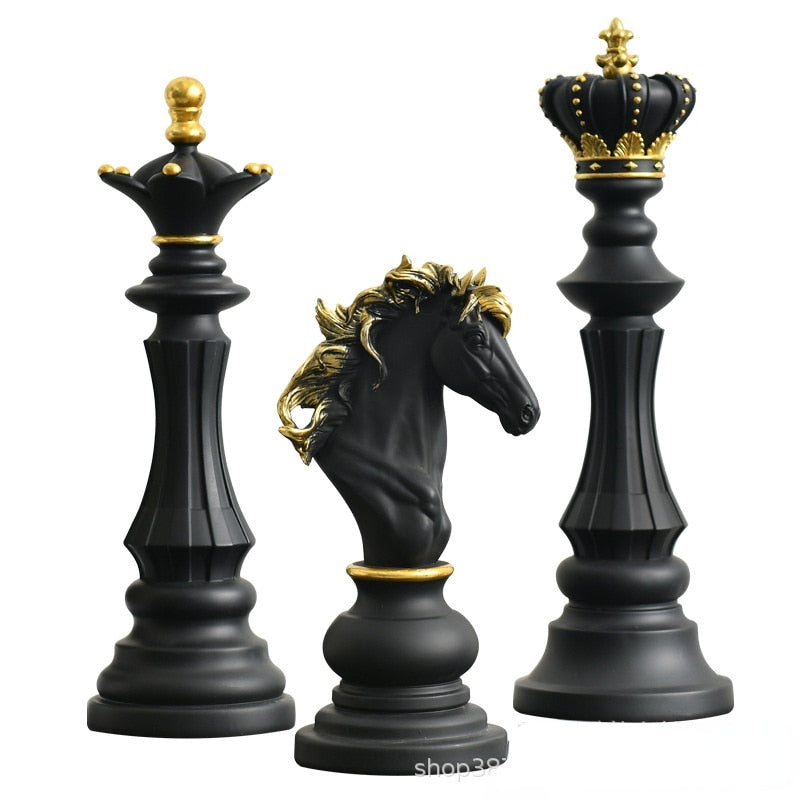 Statue d'échecs