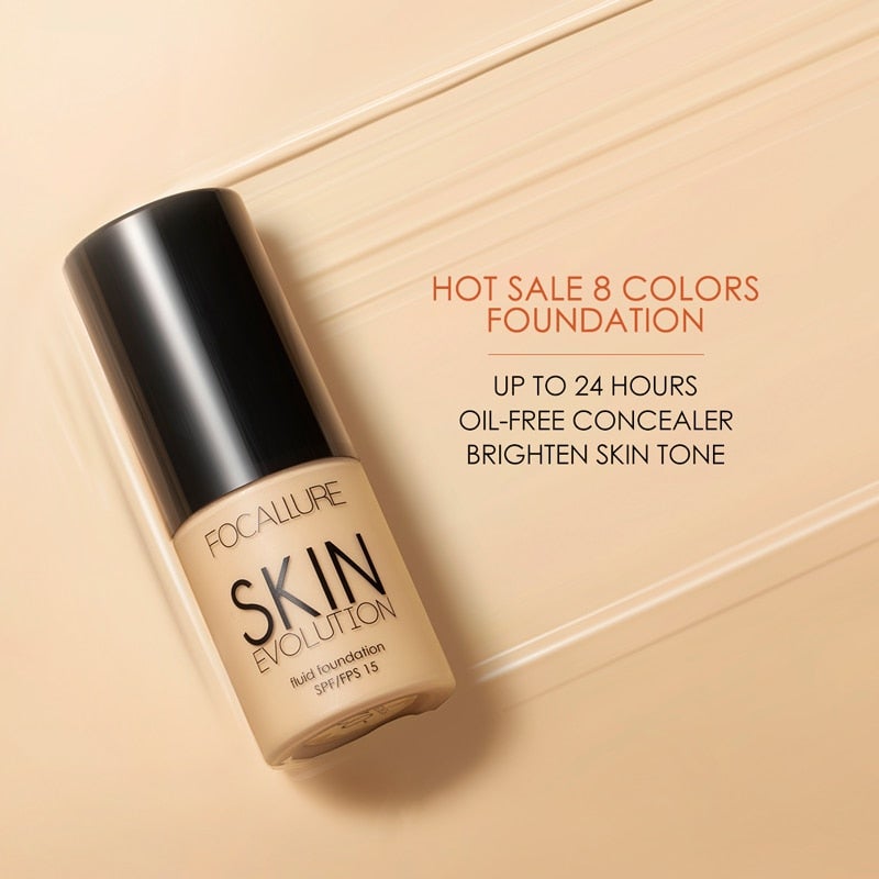 FOCALLURE | Base Face Fond de teint liquide