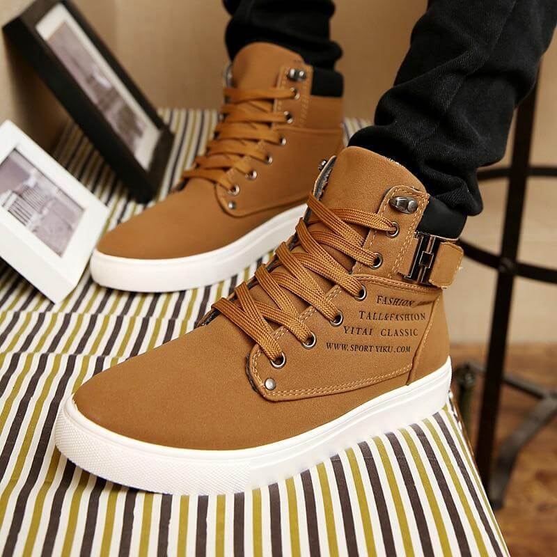 Bottes de cheville d'hiver pour hommes