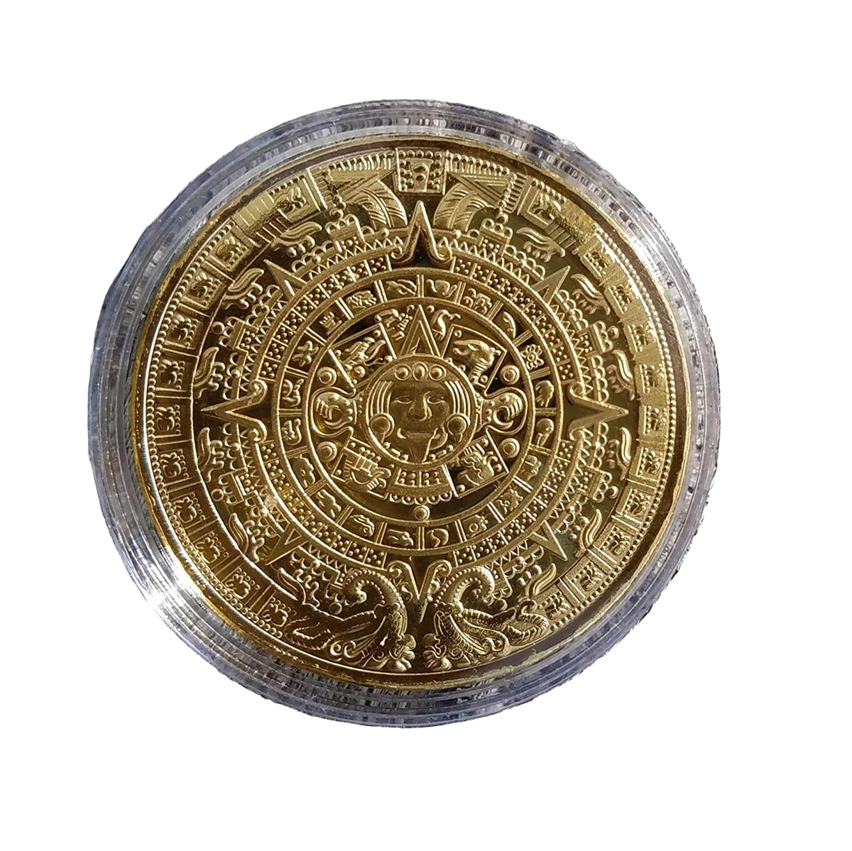 Médaillon calendrier aztèque