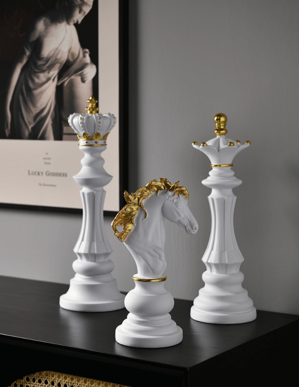 Statue d'échecs