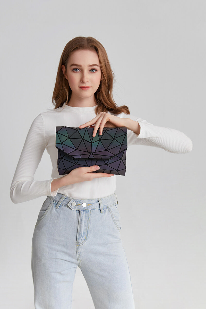 Sac à main géométrique lumineux