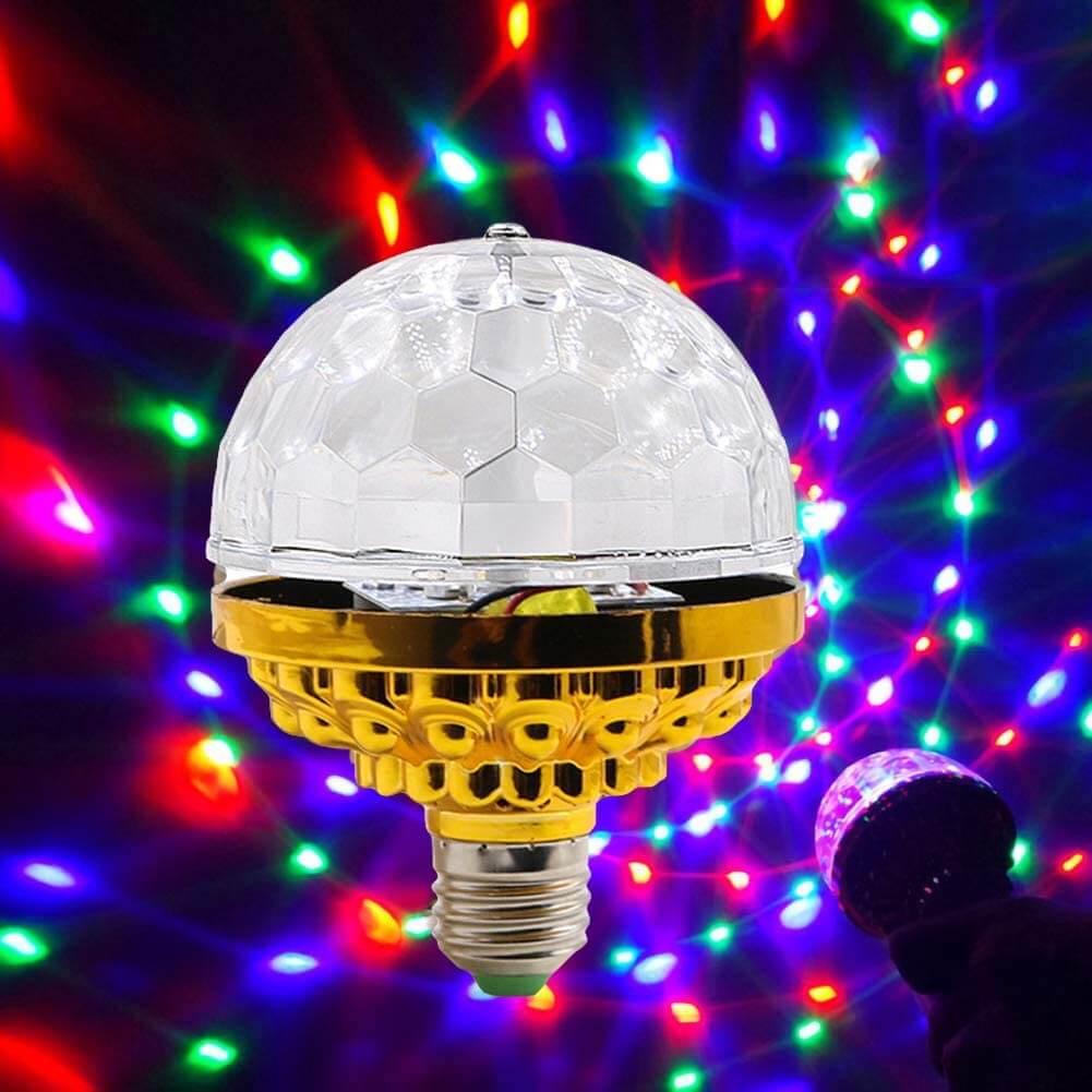 Boule magique en cristal LED